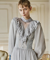 【予約10%OFF】2WAY vintage調つけ衿