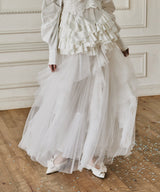 【一部カラー再入荷予約】"Lily" ボリュームチュールスカート