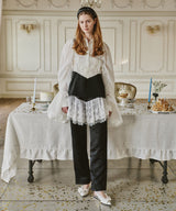 【予約開始待ち】【J1U by LA BELLE ETUDE】クラシカルレースドッキングパンツ