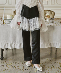 【予約開始待ち】【J1U by LA BELLE ETUDE】クラシカルレースドッキングパンツ
