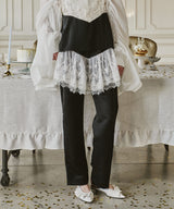 【予約開始待ち】【J1U by LA BELLE ETUDE】クラシカルレースドッキングパンツ