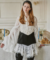 【予約開始待ち】【J1U by LA BELLE ETUDE】クラシカルレースドッキングパンツ