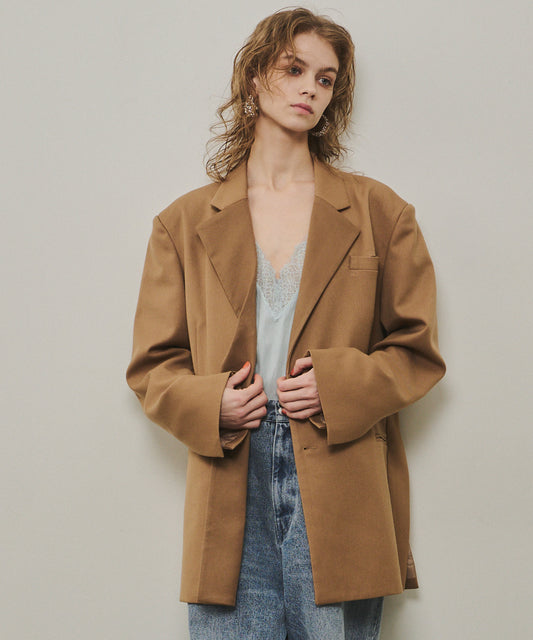 アシンメトリーデザインジャケット