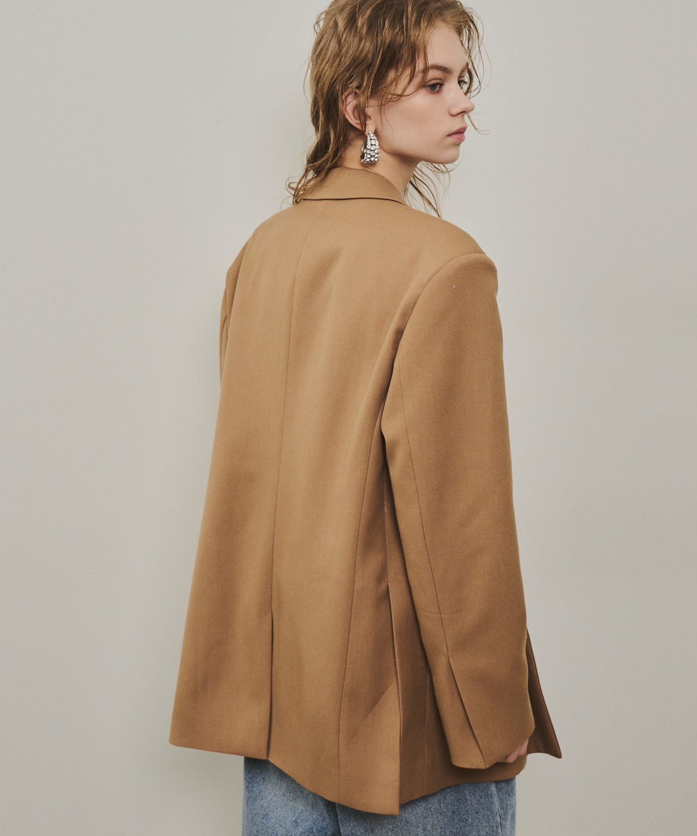 アシンメトリーデザインジャケット – LA BELLE ETUDE online store