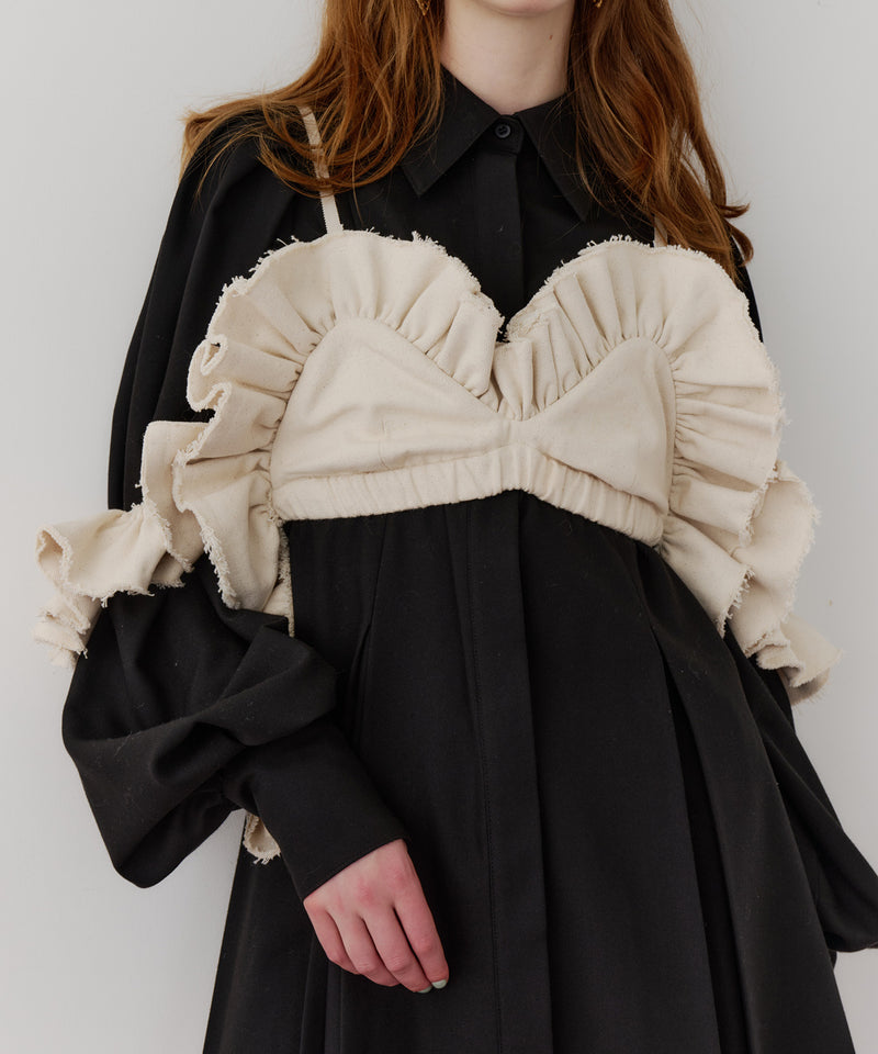 【J1U by LA BELLE ETUDE】ボリュームドレープフリルビスチェ