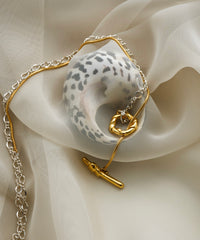 【loni】ivy combi chain necklace