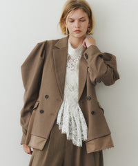 【再入荷】2WAY vintage調モチーフレースつけ衿