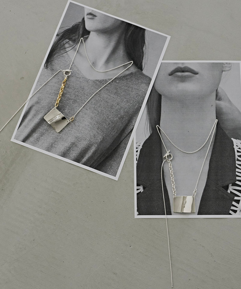 【予約】【loni】Ground Plate Necklace