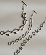 【予約】【loni】vintage square chain bracelet