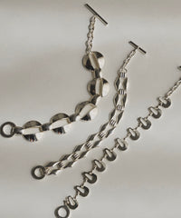 【予約】【loni】vintage square chain bracelet