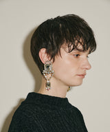 【予約】big stone bijou earring