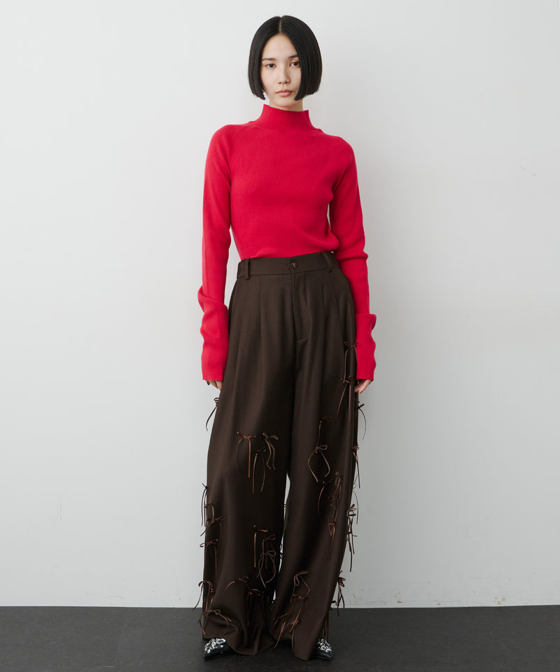 【予約開始待ち】many ribbon pants