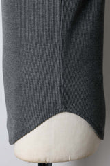 【GIUNON】long sleeve rib tops / ロングスリーブリブトップス