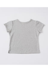 【GIUNON】scallop pile puff t-shirt / スカラップパイルパフTシャツ