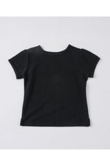 【GIUNON】scallop pile puff t-shirt / スカラップパイルパフTシャツ