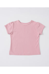 【GIUNON】scallop pile puff t-shirt / スカラップパイルパフTシャツ