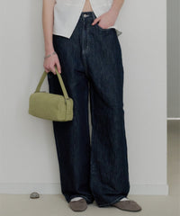 【GIUNON】wide stitch adjustable denim / ワイドステッチアジャスタブルデニム
