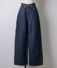 【GIUNON】wide stitch adjustable denim / ワイドステッチアジャスタブルデニム