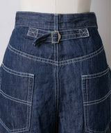 【GIUNON】wide stitch adjustable denim / ワイドステッチアジャスタブルデニム