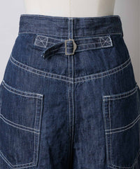 【GIUNON】wide stitch adjustable denim / ワイドステッチアジャスタブルデニム