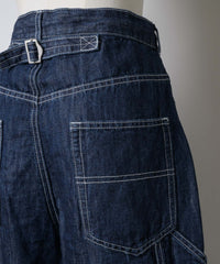 【GIUNON】wide stitch adjustable denim / ワイドステッチアジャスタブルデニム