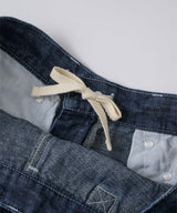 【GIUNON】wide stitch adjustable denim / ワイドステッチアジャスタブルデニム
