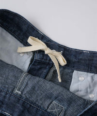 【GIUNON】wide stitch adjustable denim / ワイドステッチアジャスタブルデニム