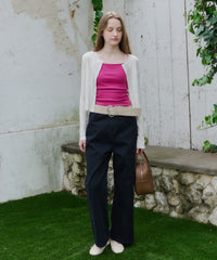 【GIUNON】scallop sheer cardigan / スカラップシアーカーディガン