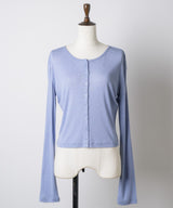 【GIUNON】scallop sheer cardigan / スカラップシアーカーディガン
