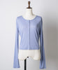 【GIUNON】scallop sheer cardigan / スカラップシアーカーディガン