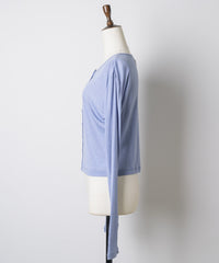 【GIUNON】scallop sheer cardigan / スカラップシアーカーディガン