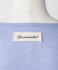 【GIUNON】scallop sheer cardigan / スカラップシアーカーディガン