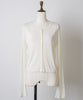 【GIUNON】scallop sheer cardigan / スカラップシアーカーディガン