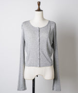 【GIUNON】scallop sheer cardigan / スカラップシアーカーディガン