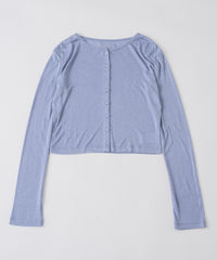 【GIUNON】scallop sheer cardigan / スカラップシアーカーディガン