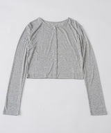 【GIUNON】scallop sheer cardigan / スカラップシアーカーディガン