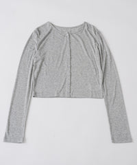 【GIUNON】scallop sheer cardigan / スカラップシアーカーディガン