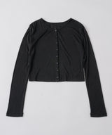 【GIUNON】scallop sheer cardigan / スカラップシアーカーディガン