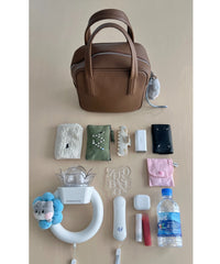 【GIUNON】smooth square pocket bag / スムーススクエアポケットバッグ