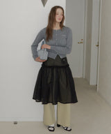 【GIUNON】2way frill sheer skirt / 2wayフリルシアースカート
