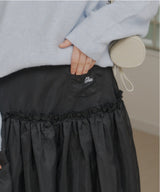 【GIUNON】2way frill sheer skirt / 2wayフリルシアースカート