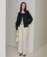 【GIUNON】piping pocket stripe pants / パイピングポケットストライプパンツ