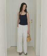 【GIUNON】piping pocket stripe pants / パイピングポケットストライプパンツ