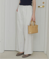 【GIUNON】piping pocket stripe pants / パイピングポケットストライプパンツ