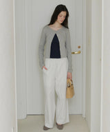 【GIUNON】piping pocket stripe pants / パイピングポケットストライプパンツ