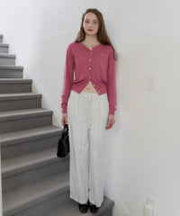【GIUNON】piping pocket stripe pants / パイピングポケットストライプパンツ
