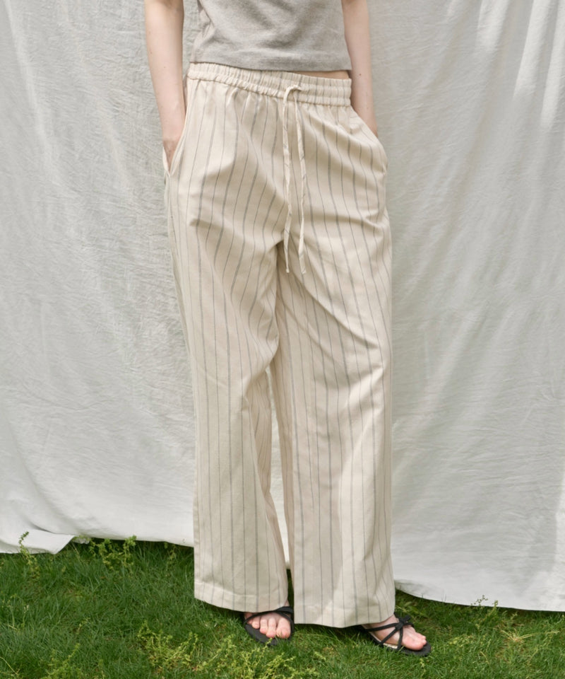 GIUNON】piping pocket stripe pants / パイピングポケットストライプ