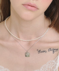 【GIUNON】mini pearl necklace / ミニパールネックレス