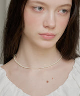 【GIUNON】mini pearl necklace / ミニパールネックレス