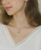 【GIUNON】hand formed diamond necklace / ハンドフォームダイヤモンドネックレス